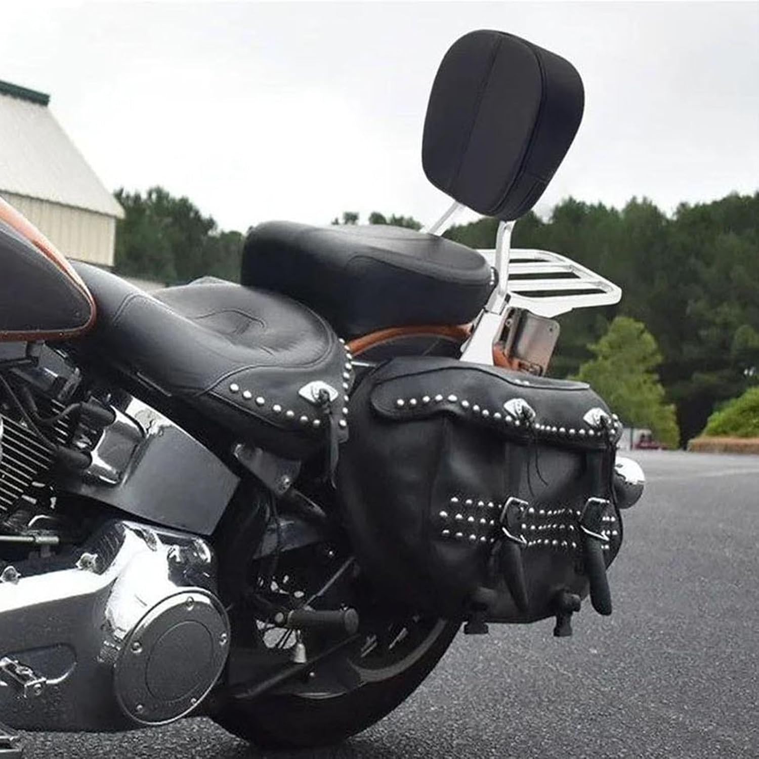 はな オートバイのリアバックレスト オートバイ用荷物ラック バックレスト